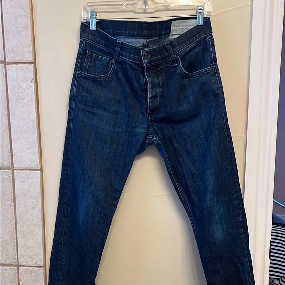 Men's Dark Blue Jeans